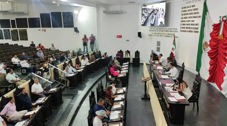 Congreso de Tabasco, primero en aprobar reforma que otorga atribución al Senado para ratificar grados superiores de la GN