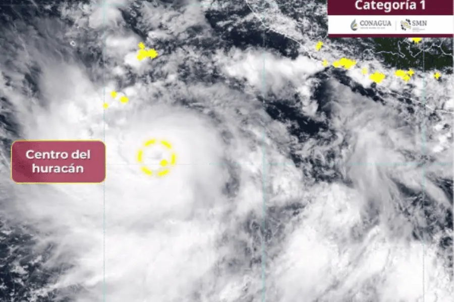 Narda se convierte en huracán categoría 2