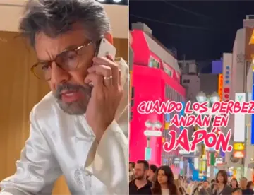 Eugenio Derbez y su hijo José Eduardo, realizan parodia sobre las vacaciones de “Andy” López en Japón