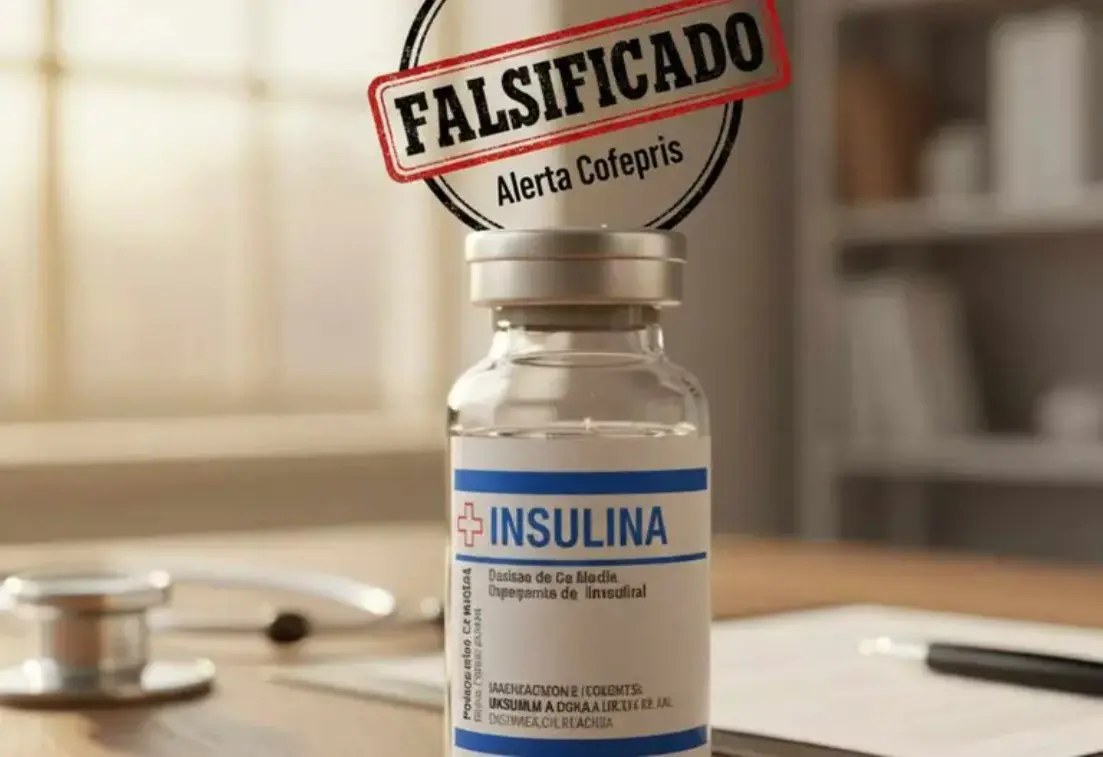 Cofepris alerta por venta de insulina falsificada para tratar la diabetes