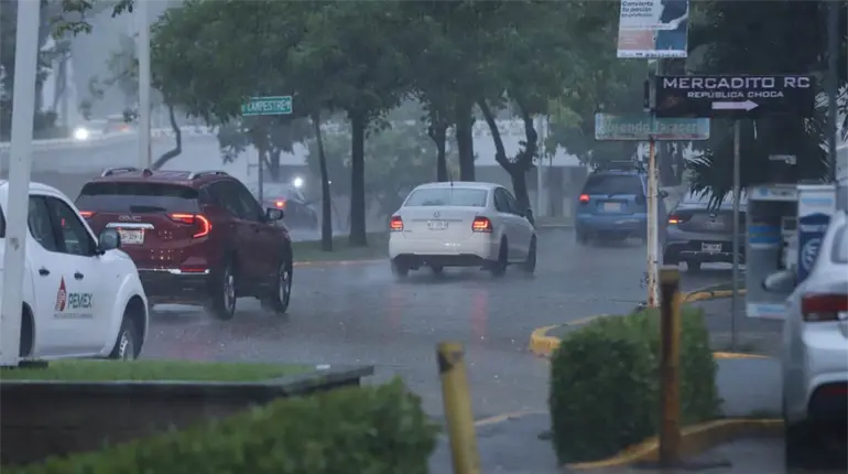 Conagua prevé lluvias relevantes en regiones de Tabasco este sábado