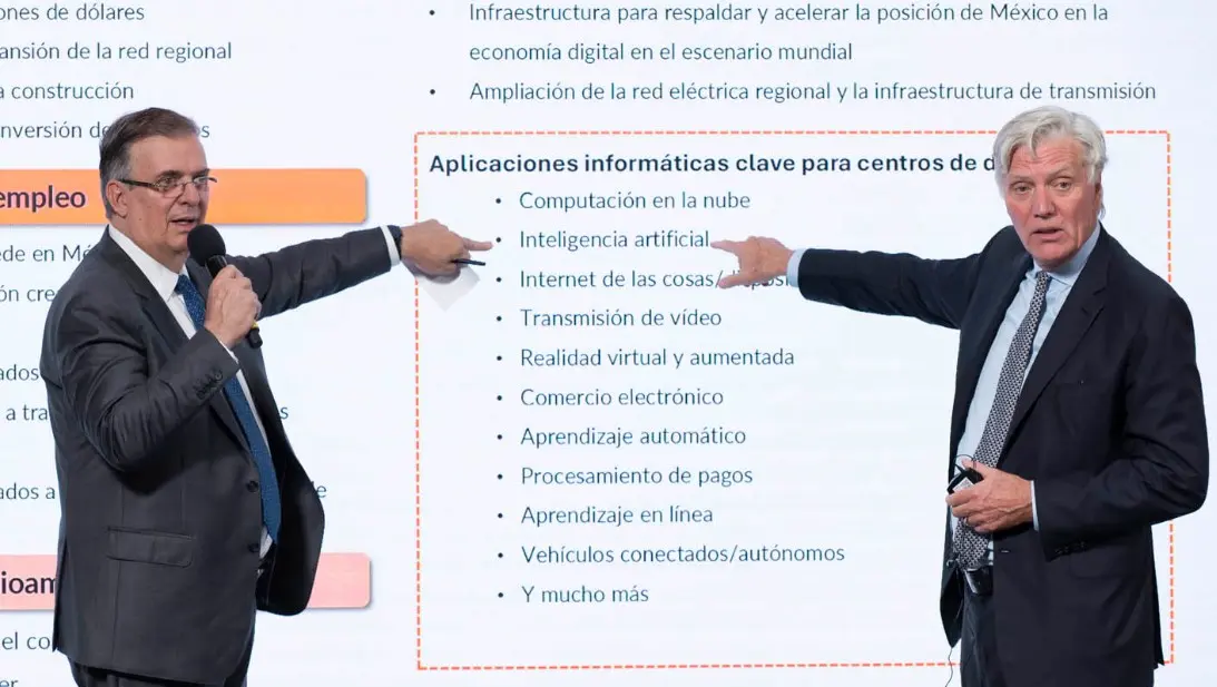 Anuncian inversión de 4.8 mmdd para construir centros de datos en México