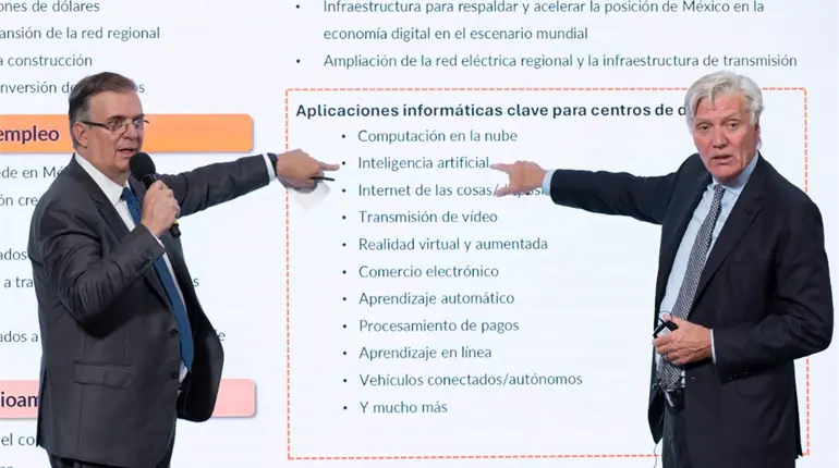 Anuncian inversión de 4.8 mmdd para construir centros de datos en México