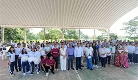 Se realiza jornada de inducción y deporte en CECyTE en Dos Montes