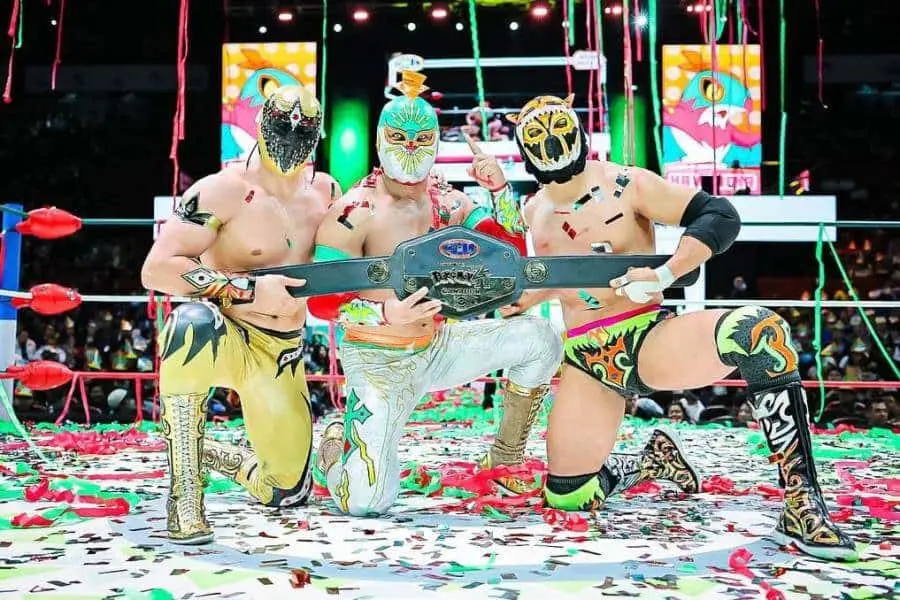Místico fue protagonista en la Noche de Leyendas Pokémon Z-A x CMLL en la Arena México