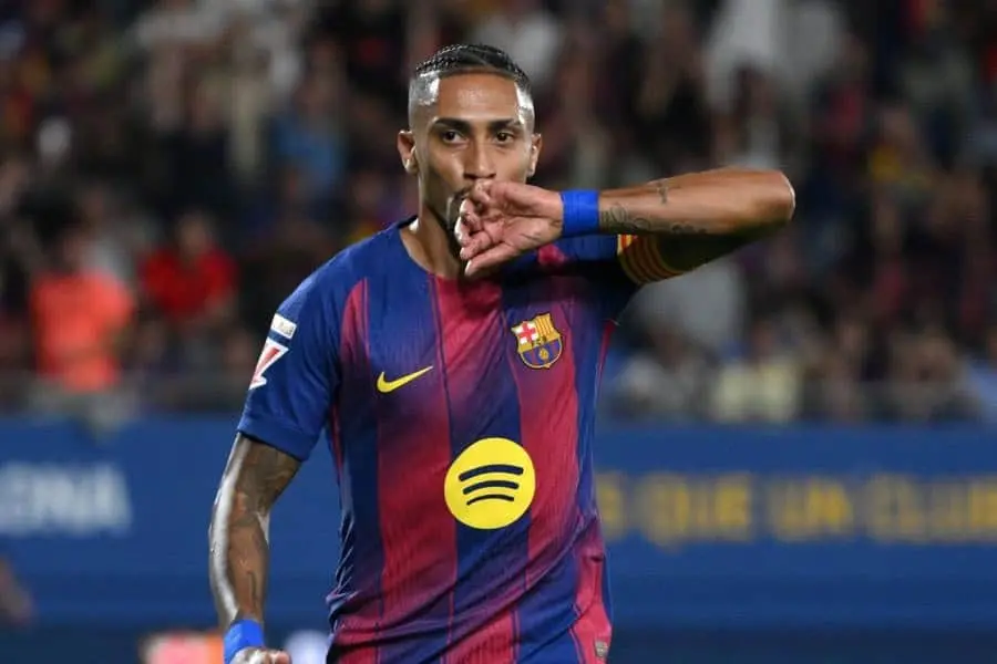 Barcelona confirma lesiones de Raphinha y Joan García; se perderán duelo ante PSG de Champions
