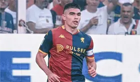 Con Johan Vásquez como titular y capitán, Genoa avanza en la Coppa Italia