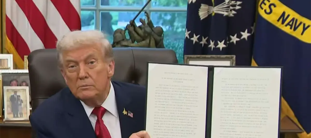 Trump firma orden para que TikTok sea operada por EE. UU.