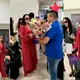 Convive Fátima Bosch con pacientes del área oncológica del Hospital del Niño en Villahermosa