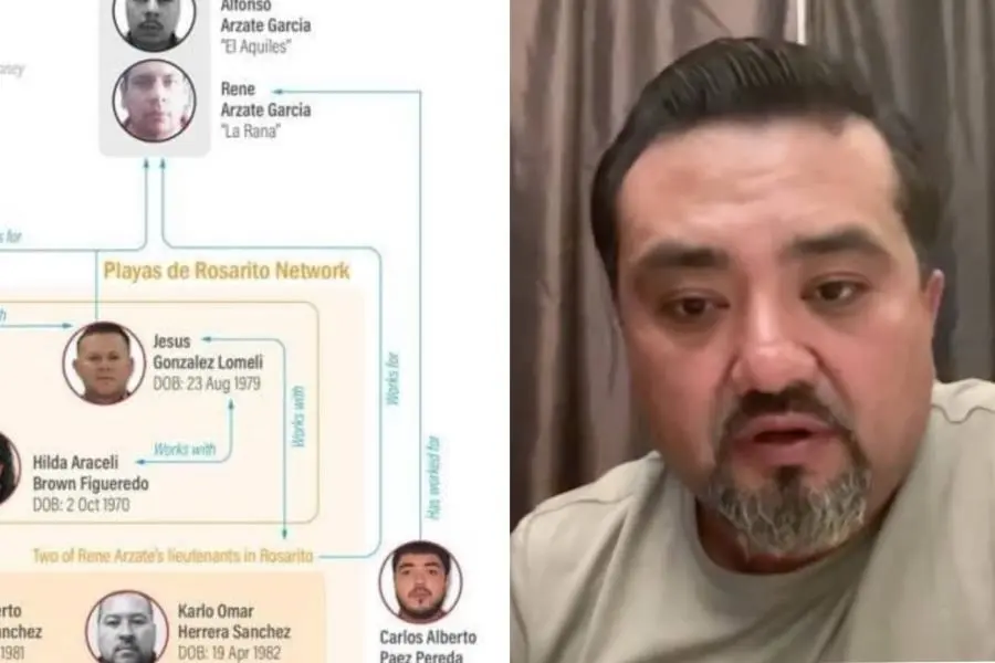 Borra gobierno estadounidense diagrama criminal de BC, tras incriminar erróneamente a barbero