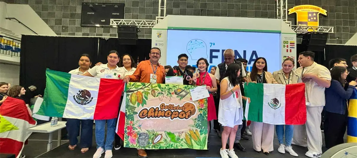 Emprendedores tabasqueños ganan 3er lugar en Brasil con proyecto de galletas