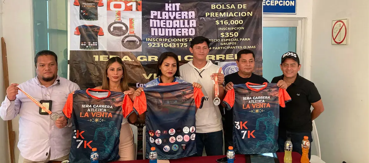 Anuncian 1ra Gran Carrera La Venta; se realizará el 19 de octubre