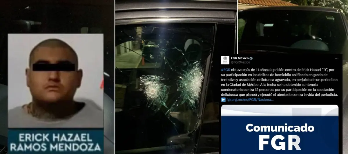 Sentencian a 11 años de prisión a conductor de motocicleta en atentado contra Ciro Gómez