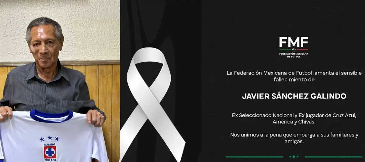 Fallece Javier Sánchez Galindo, leyenda de Cruz Azul y la Selección Mexicana