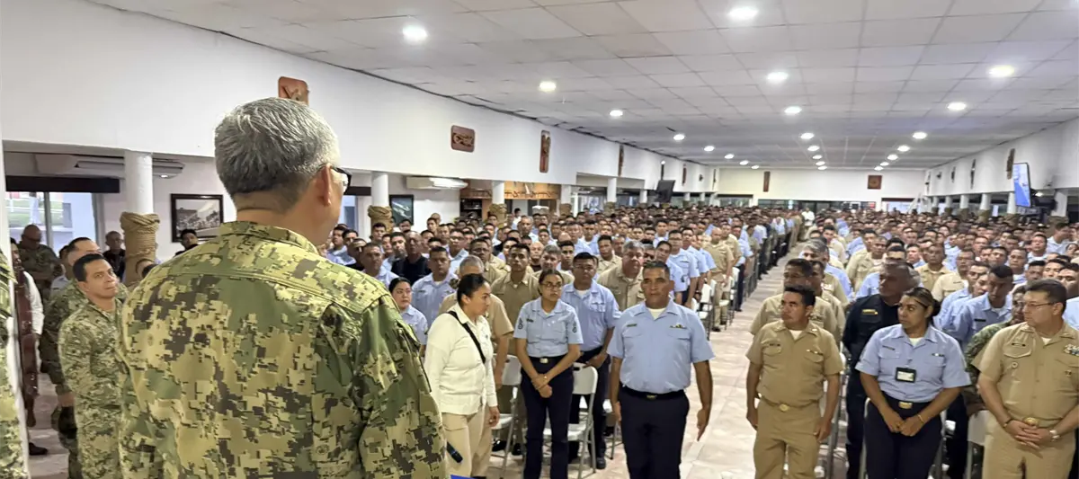 Titular de la Marina llama a personal a actuar con sensatez y congruencia