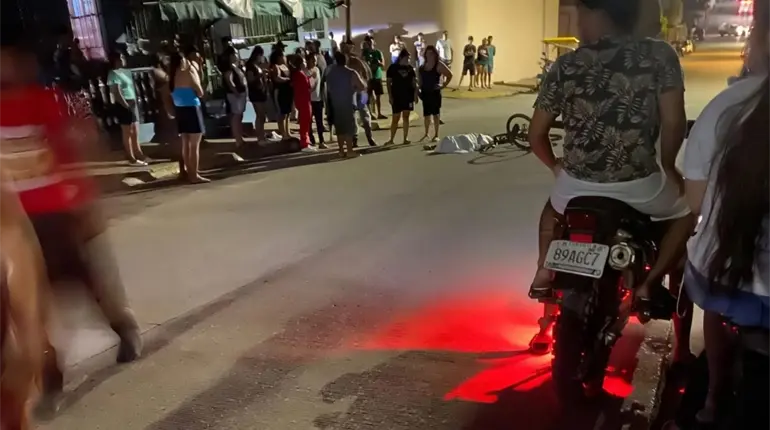 Acribillan a sujeto en Villa Luis Gil Pérez, Centro; circulaba en su bicicleta