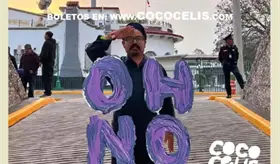 Coco Celis en Villahermosa este 4 de octubre