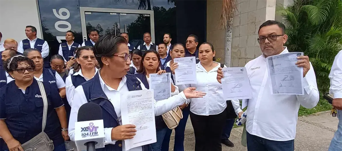 Nuevo sindicato de salud en Tabasco, denuncia acoso laboral por parte de IMSS-Bienestar