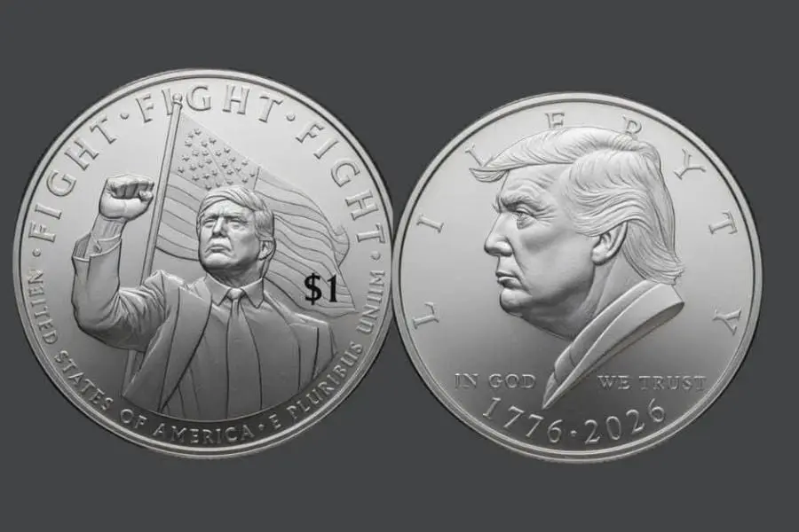 Busca Departamento del Tesoro de EE. UU. acuñar moneda con el rostro de Trump