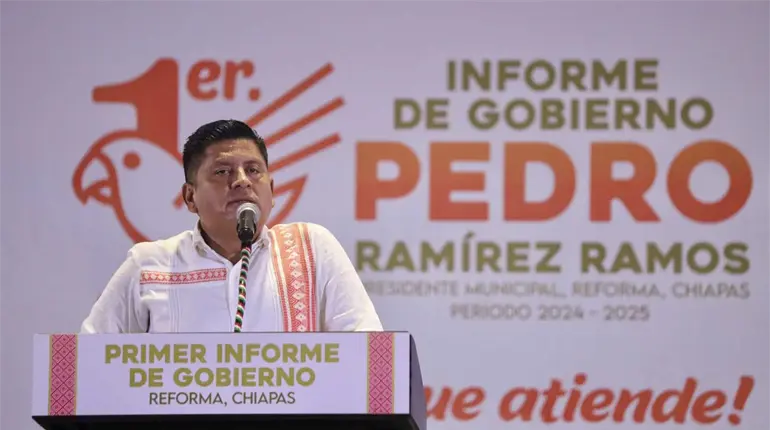 "No aspiro a ser el nuevo rico de Reforma", afirma edil chiapaneco, Pedro Ramírez