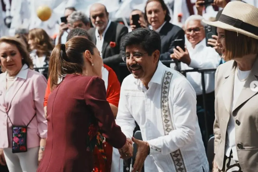 De "vergüenza nacional" asistencia de ministros de la Corte a evento de Sheinbaum: PRD Tabasco
