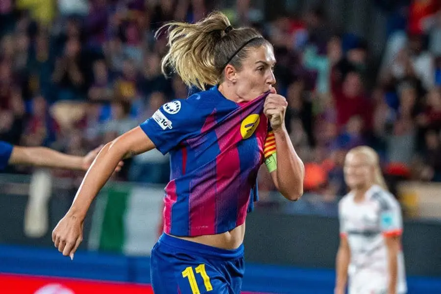 Barcelona debuta con goleada sobre el Bayern en la Champions Femenina