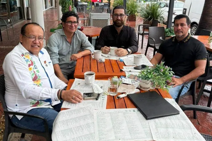 Se reúnen dirigentes estatales del PVEM y PT