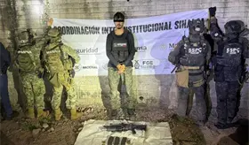 Detienen a Filiberto "N", integrante de célula delictiva de ´Los Chapitos´ en Sinaloa
