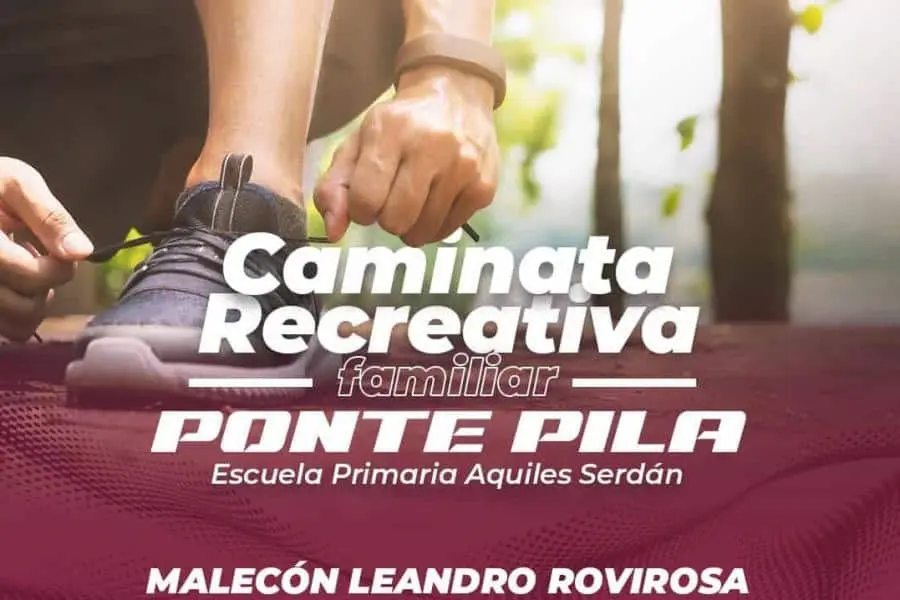 Invita INJUDET a la "Caminata Ponte Pila" el 18 de octubre