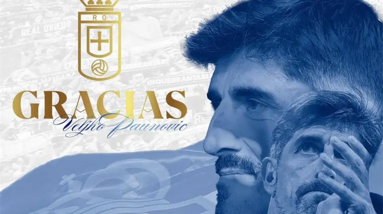 Veljko Paunovic deja de ser director técnico del Real Oviedo