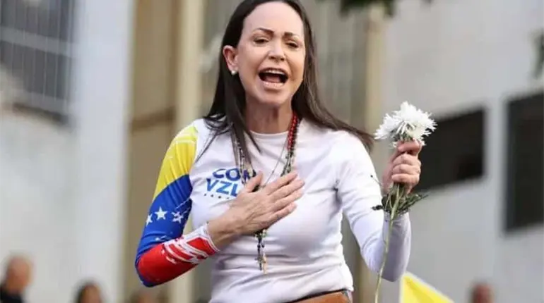 Corina Machado denuncia amenazas de ejecuci&oacute;n extrajudicial a presos pol&iacute;ticos en Venezuela