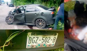Hombre sufre aparatoso accidente en la Frontera – Ciudad del Carmen
