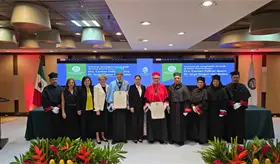 Universidad Olmeca entrega Honoris Causa a Carmen Pellicer y Jorge Gaspar