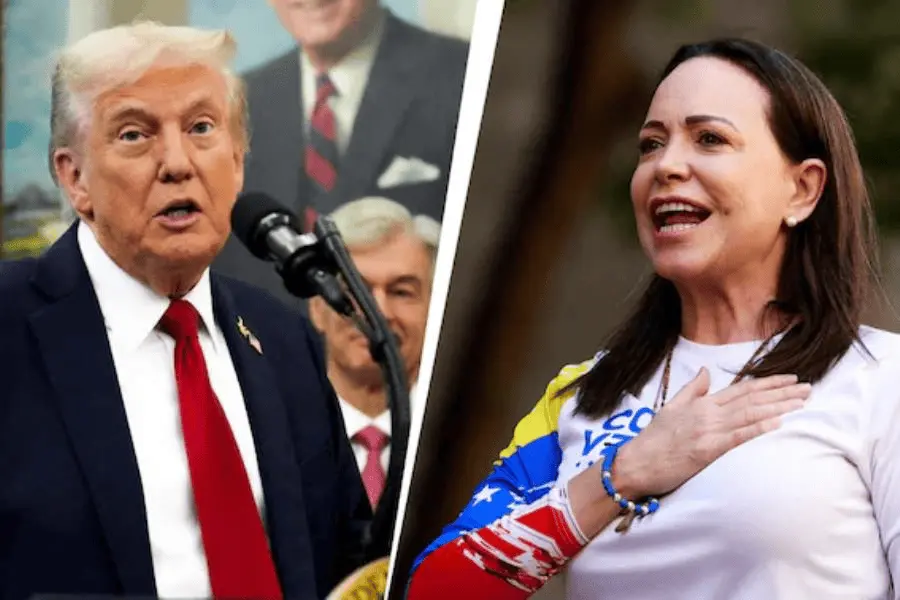 Ganadora del Premio Nobel de la Paz, dedica su premio a Trump, asegura La Casa Blanca