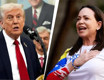 Ganadora del Premio Nobel de la Paz, dedica su premio a Trump, asegura La Casa Blanca