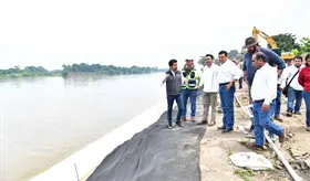 Conagua supervisa avances de obras contra inundaciones en Tabasco