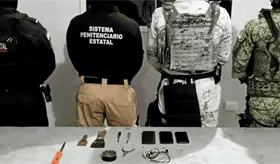 Hallan celulares y triturador de marihuana tras revisión en el Creset