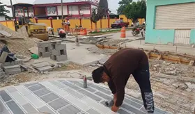 Anegaciones en calle Hombres Ilustres de Cunduacán fue por remodelación: Ayuntamiento