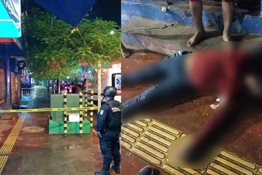Lo hallan sin vida afuera de bar en el Centro de Villahermosa