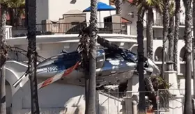 Se desploma helicóptero en California; 5 personas resultaron heridas