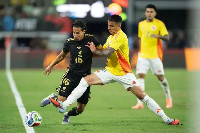 Colombia golea 4-0 a México en amistoso de fecha FIFA