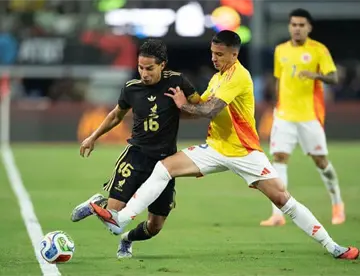 Colombia golea 4-0 a México en amistoso de fecha FIFA