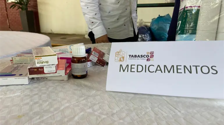Abren centros de acopio en Tabasco a favor de damnificados por lluvias en el país
