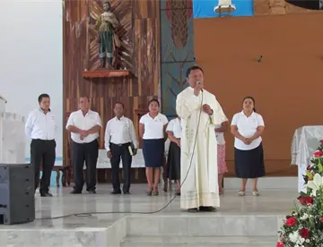 Obispo de Tuxpan llama a unirse en oración tras inundaciones; pide ser solidarios