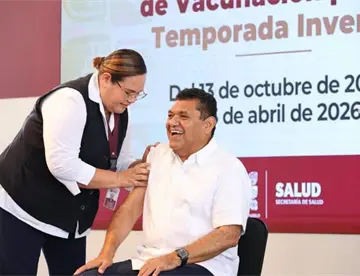 Aplicarán más 916 mil dosis contra la influenza, COVID y neumococo en Tabasco