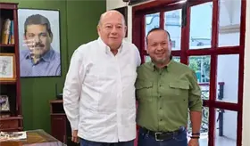 Raúl Ojeda se reúne con Euclides Alejandro en Cárdenas
