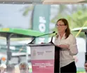 Rocío Nahle huye ante reclamos de damnificados en Poza Rica