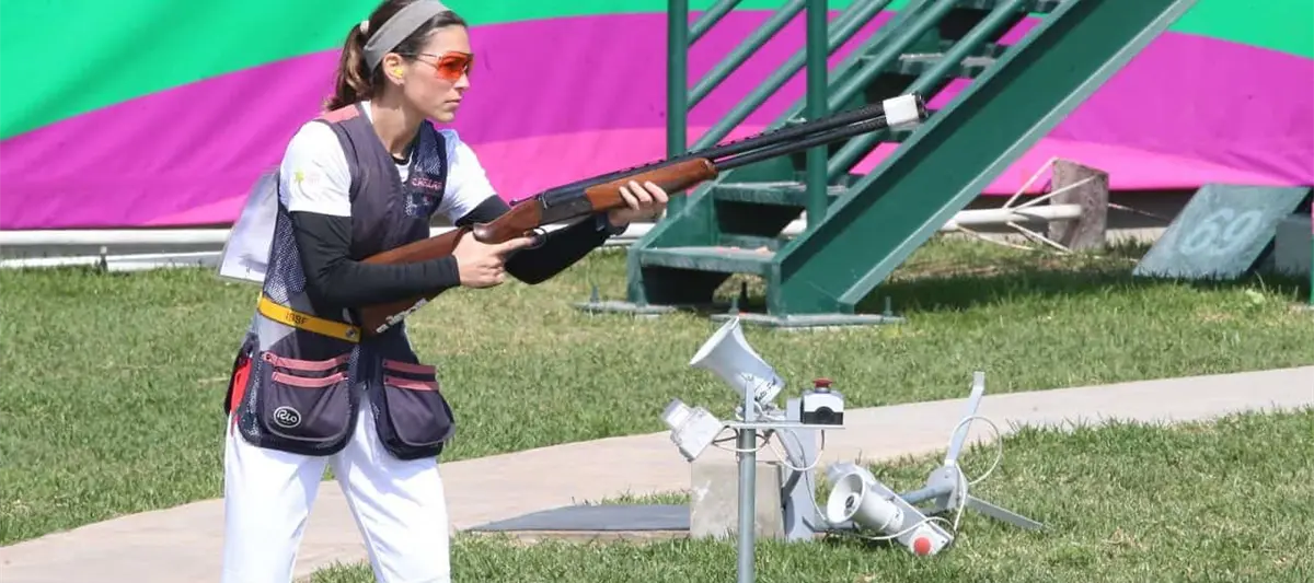 La mexicana Gabriela Rodríguez gana plata en Mundial de Tiro Deportivo