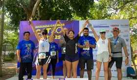Belén Valdez y Felicito López triunfan en la segunda carrera del Colegio de Arquitectos TabasqueñosBelén Valdez y Felicito López triunfan en la segunda carrera del Colegio de Arquitectos Tabasqueños