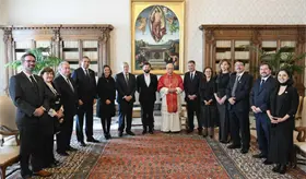 León XIV recibe en El Vaticano a los presidentes de Brasil y Chile
